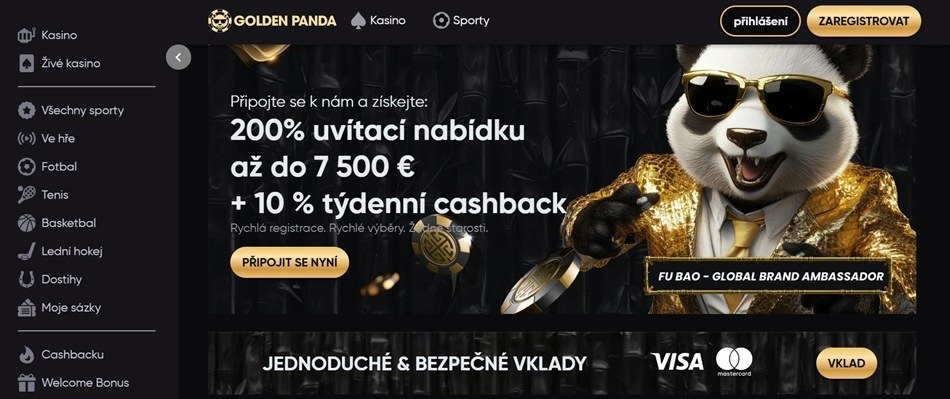 Goldenpanda Nejlepší online casino